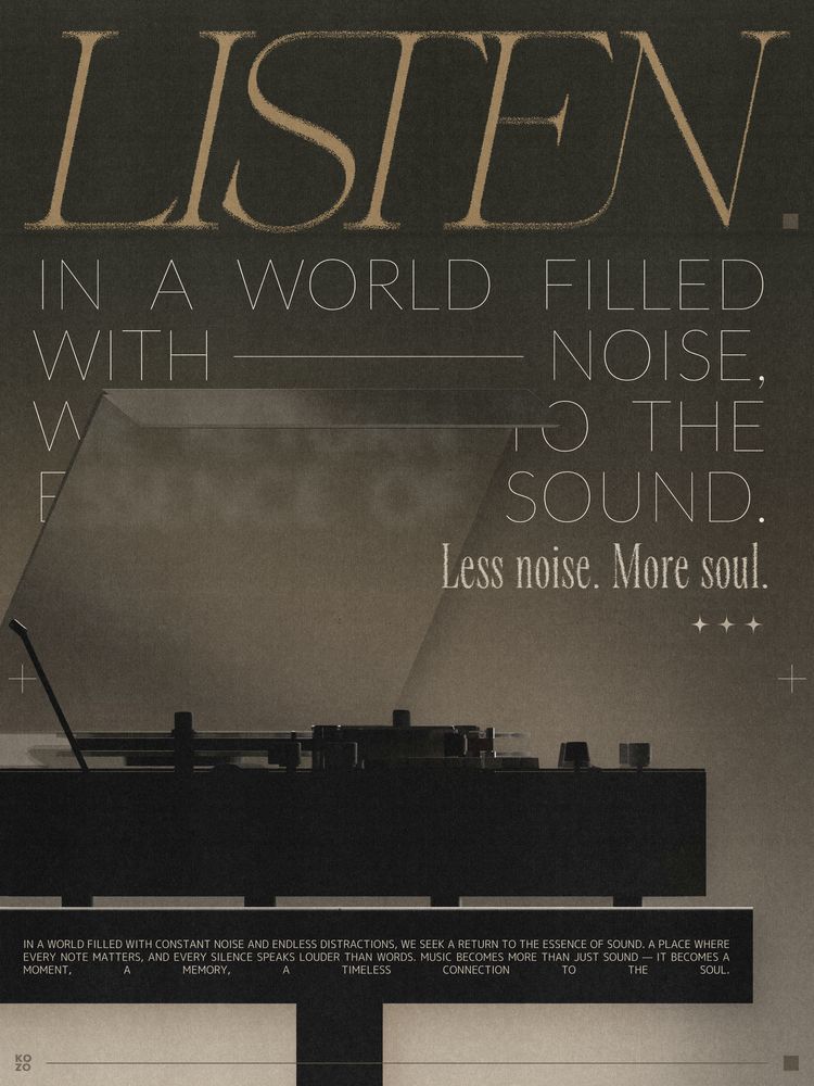 KOZO poster artwork